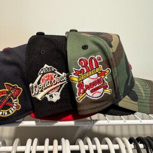 NEW ERA ATLANTA BRAVES HATS (3)